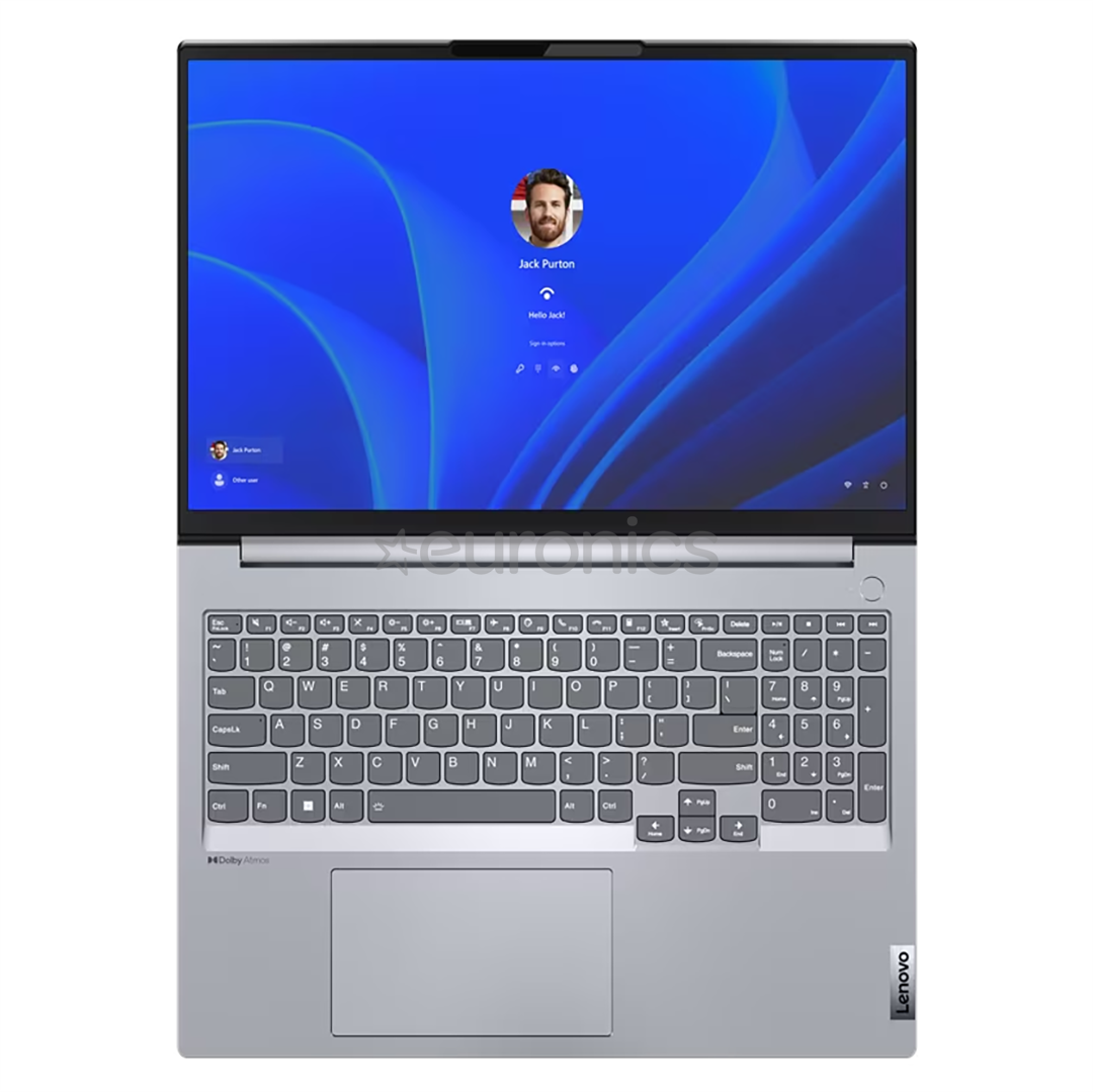 Lenovo ThinkBook 16 Gen 4, 16'', WUXGA, i5, 16 GB, 256 GB, W11P, SWE, hall - Sülearvuti