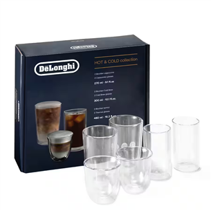 DeLonghi Hot & Cold Collection - Kohviklaaside komplekt