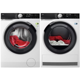 AEG 10 kg + 9 kg - Washing machine + Clothes dryer LFR85146QE+TR959M6SE