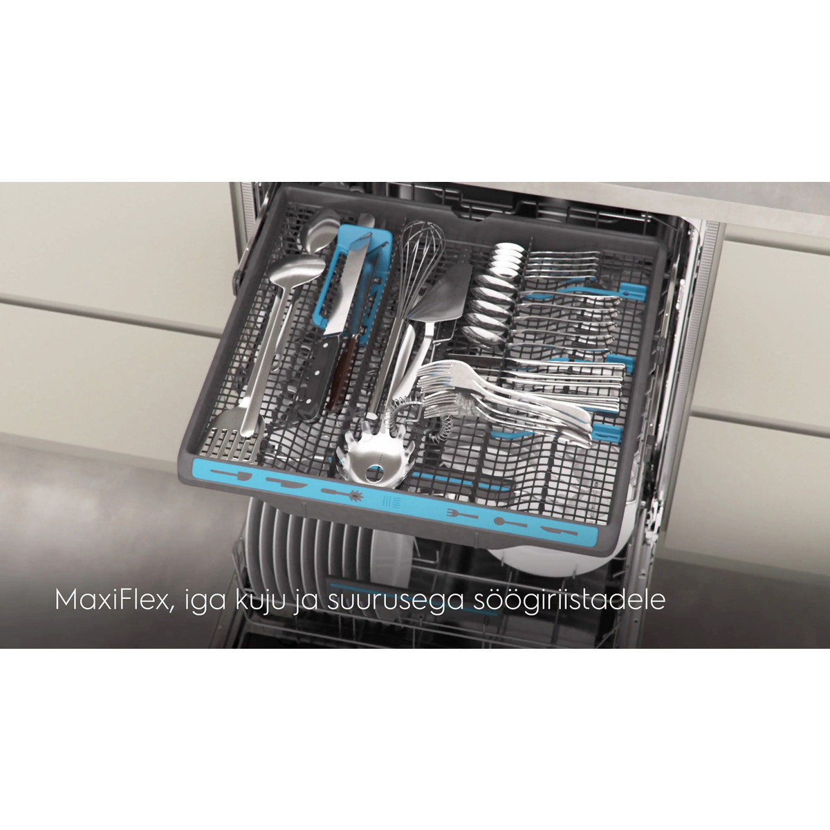 Electrolux 600 SatelliteClean, 14 nõudekomplekti, valge - Eraldiseisev nõudepesumasin