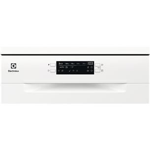 Electrolux 300 AirDry, 13 place settings, white - Free standing dishwasher