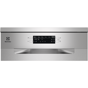 Electrolux 600 SatelliteClean, 14 place settings, stainless steel - Free standing dishwasher