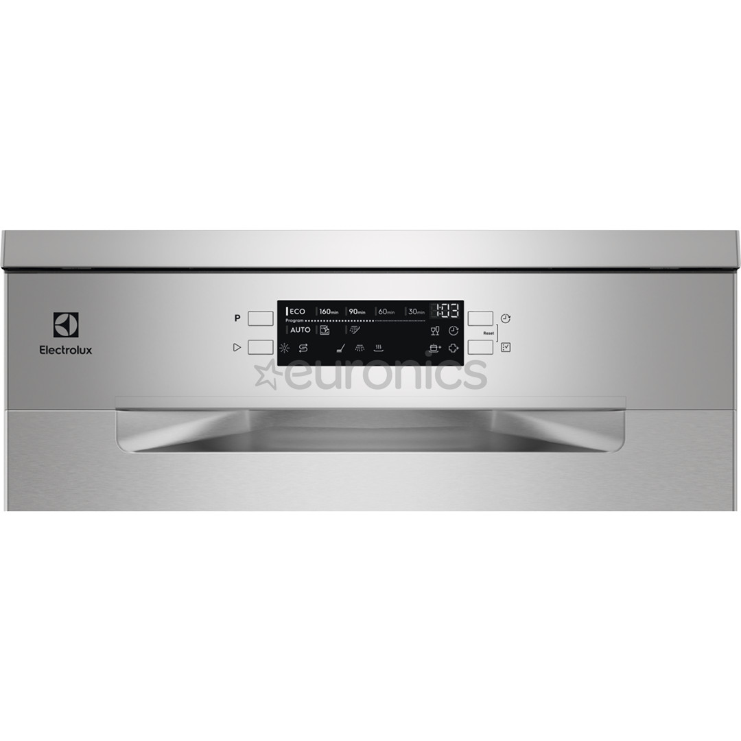 Electrolux 600 SatelliteClean, 14 place settings, stainless steel - Free standing dishwasher