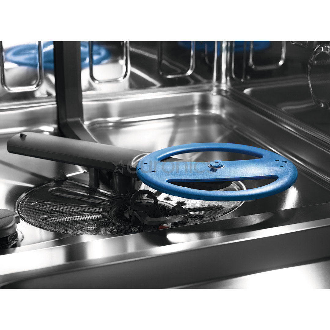 Electrolux 600 SatelliteClean, 14 place settings, stainless steel - Free standing dishwasher