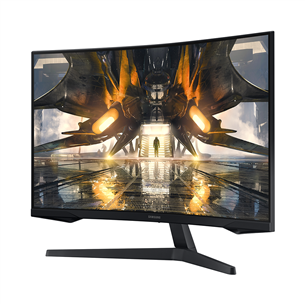 Samsung Odyssey G5, 32'', WQHD, LED VA, 165 Гц, изогнутый, черный - Монитор