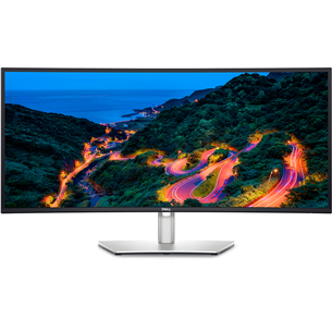 Dell UltraSharp U3423WE, 34'', nõgus, WQHD, LED IPS, USB-C, hõbe - Monitor