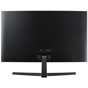 Samsung Essential, 24'', nõgus, Full HD, 75 Hz, LED VA, must - Monitor