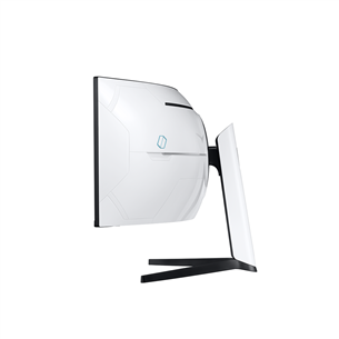Samsung Odyssey G9, 49'', изогнутый, QLED, DQHD, 240 Гц, белый - Монитор