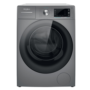 Whirlpool Professional, 9 кг, глубина 64,3 см, 1200 об/мин, серебристый - Стиральная машина с передней загрузкой AWH912SPRO