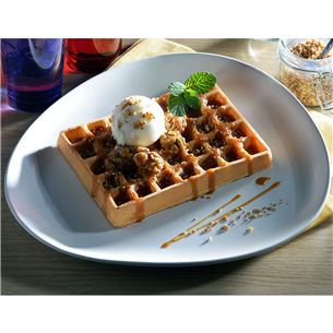 Tefal Optigrill, black - Waffle plates + ladle