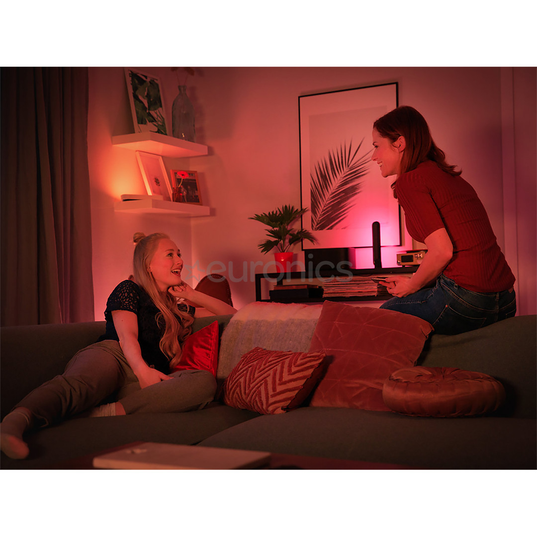 Philips Hue Play Light Bar, White and Color Ambiance, black - Smart Light extension
