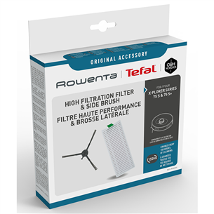 Tefal - EPA-фильтр + боковая щетка для робота-пылесоса Xplorer S75 S/S+ RG85