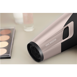 Rowenta Studio Dry Glow, 2100 W, must/roosa - Föön