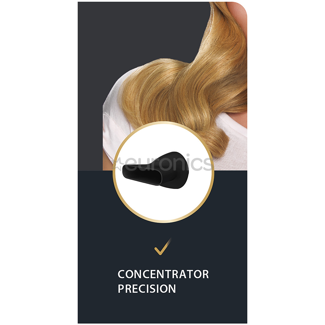 Rowenta Studio Dry Glow, 2100 Вт, черный/розовый - Фен