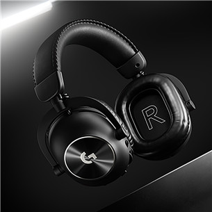 Logitech G PRO X 2, must - Juhtmevaba peakomplekt