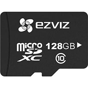 EZVIZ MicroSD Card, 128 GB, must - Mälukaart