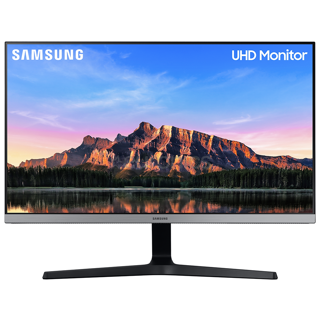 Samsung R550, 28'', Ultra HD, LED IPS, черный - Монитор