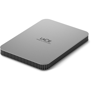 LaCie Mobile Drive, USB-C, 2 TB, gray - External hard drive