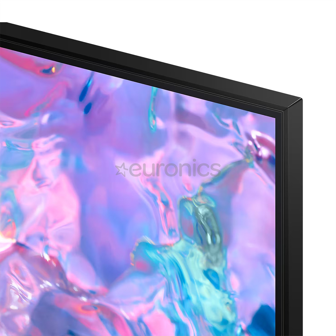 Samsung Crystal CU7000, 75'', Ultra HD, LED LCD, feet stand, black - TV