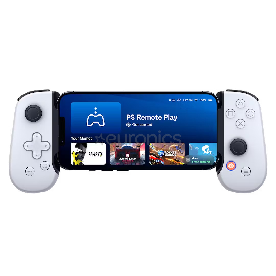 Backbone One For iPhone Playstation Edition, valge - Juhtpult