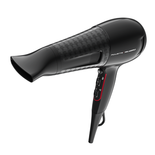 Rowenta x Karl Lagerfeld Powerline, 2100 W, black - Hairdryer