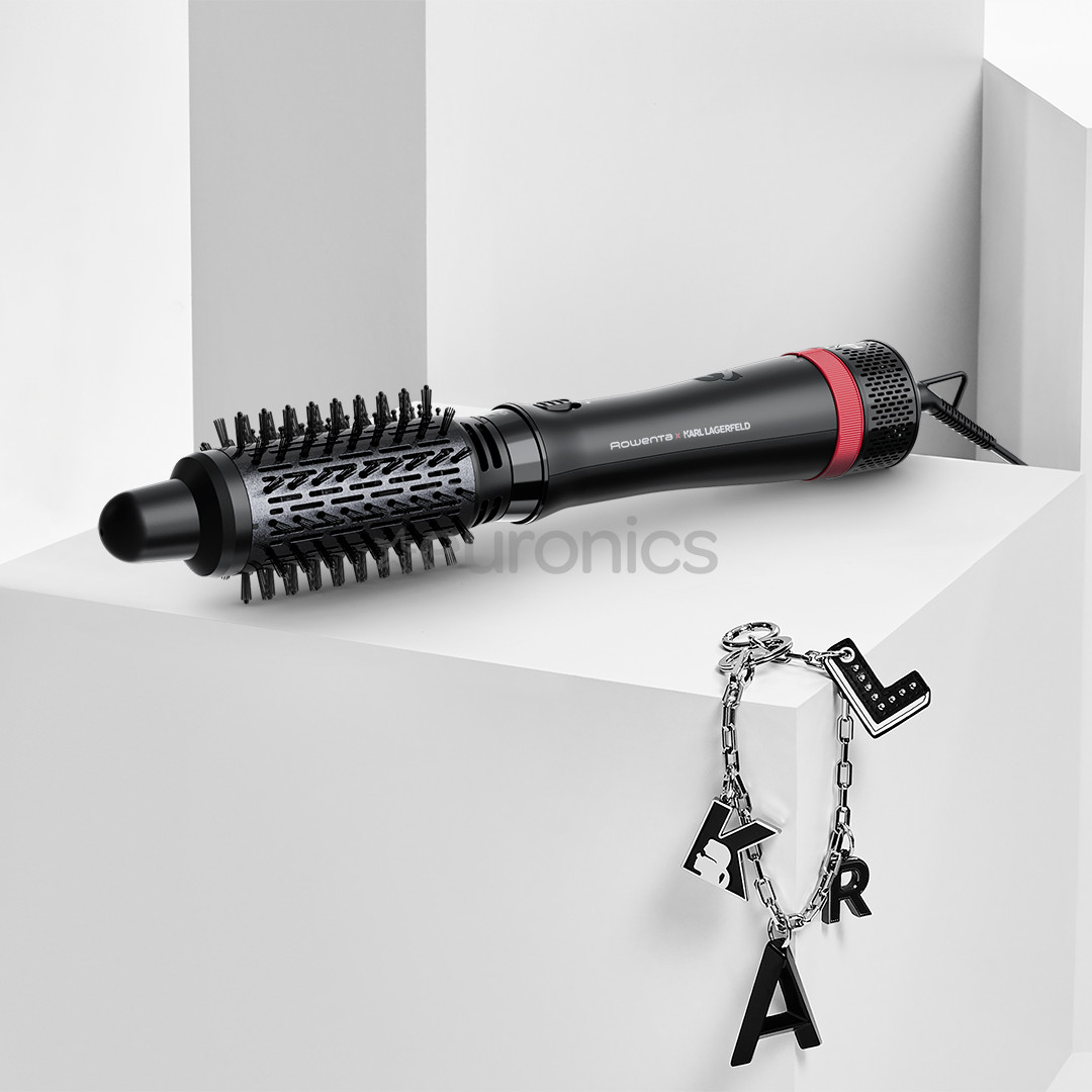 Rowenta x Karl Lagerfeld Express Style, 800 W, black - Hot air brush