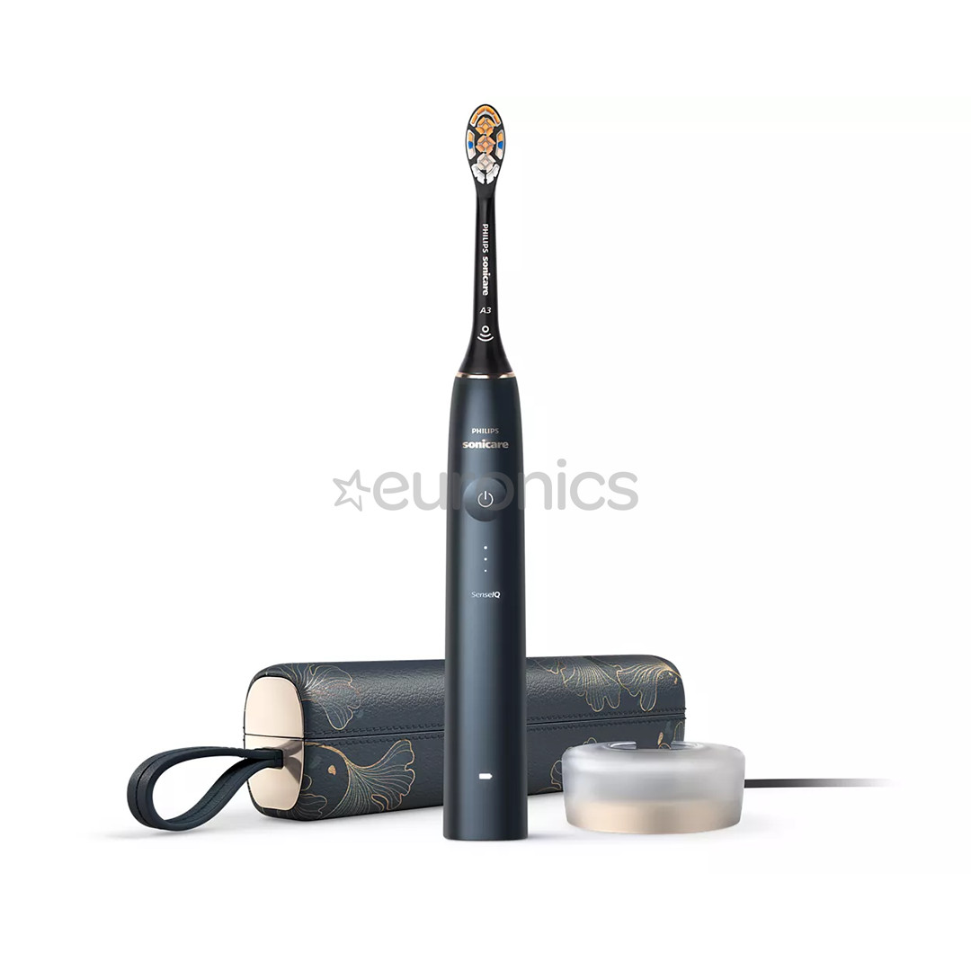 Philips Sonicare 9900 Prestige SenseIQ, blue - Electric toothbrush + travel case