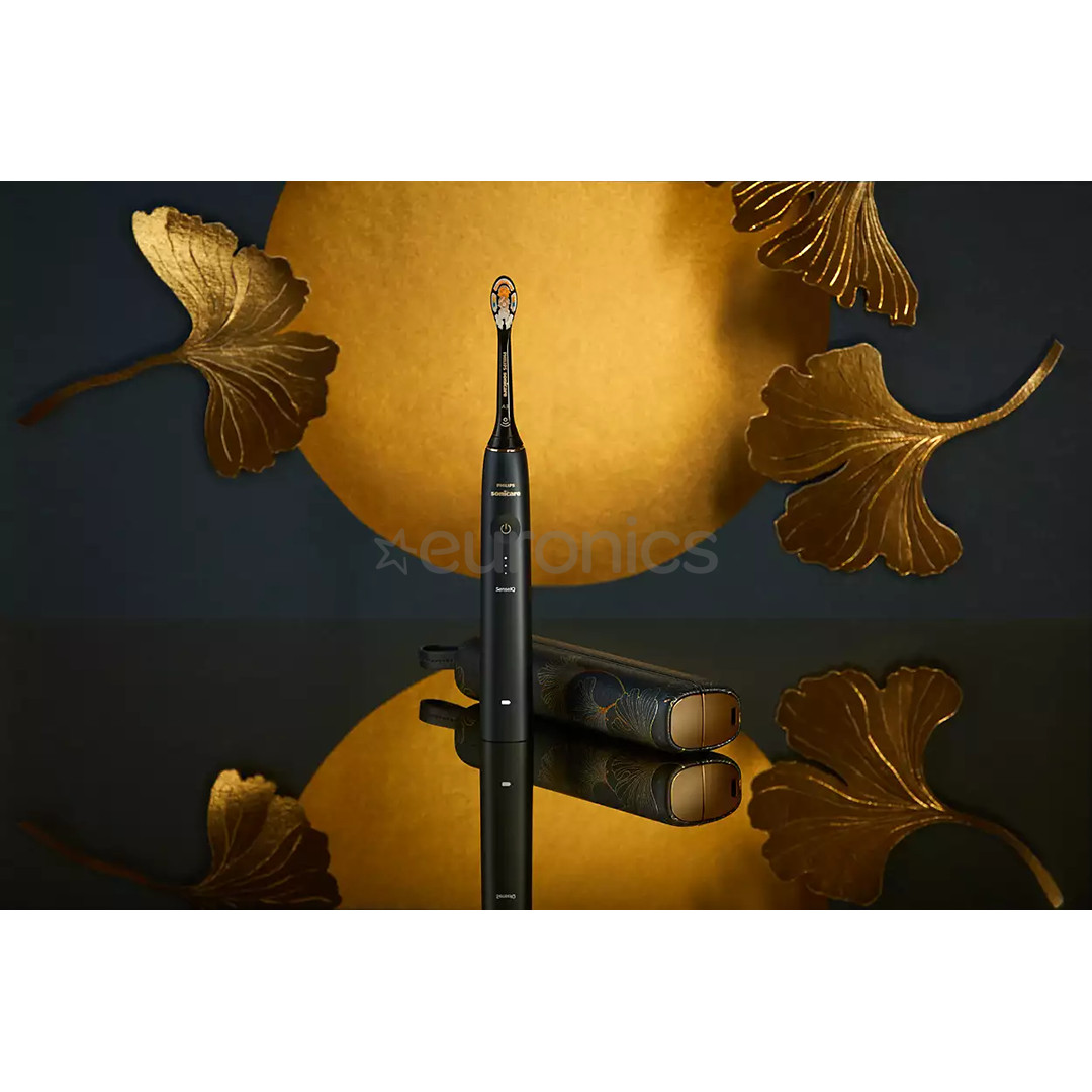 Philips Sonicare 9900 Prestige SenseIQ, blue - Electric toothbrush + travel case