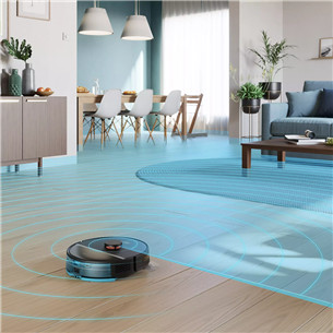 Philips HomeRun 3000 Series Aqua, Wet & Dry, black - Robot vacuum cleaner