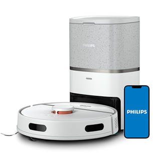 Philips HomeRun 3000 Aqua, Wet & Dry, white - Robot vacuum cleaner XU3110/02
