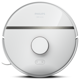 Philips HomeRun 3000 Aqua, сухая и влажная уборка, белый - Робот-пылесос