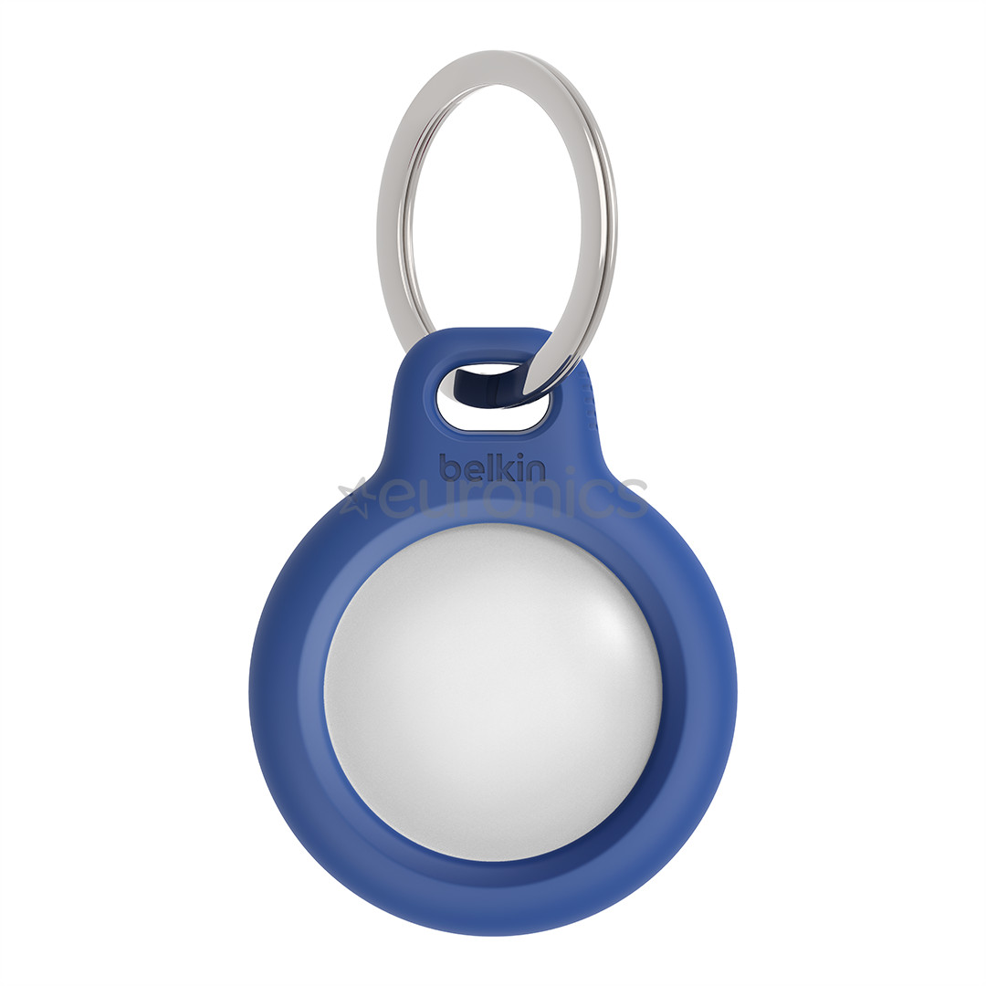 Belkin Secure Holder with Key Ring for AirTag, синий - Брелок