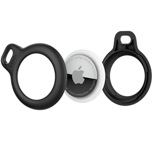Belkin Secure Holder with Key Ring for AirTag, must - Ümbris
