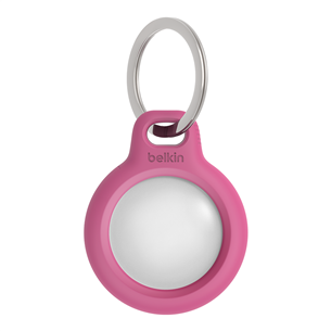 Belkin Secure Holder with Key Ring for AirTag, roosa - Ümbris