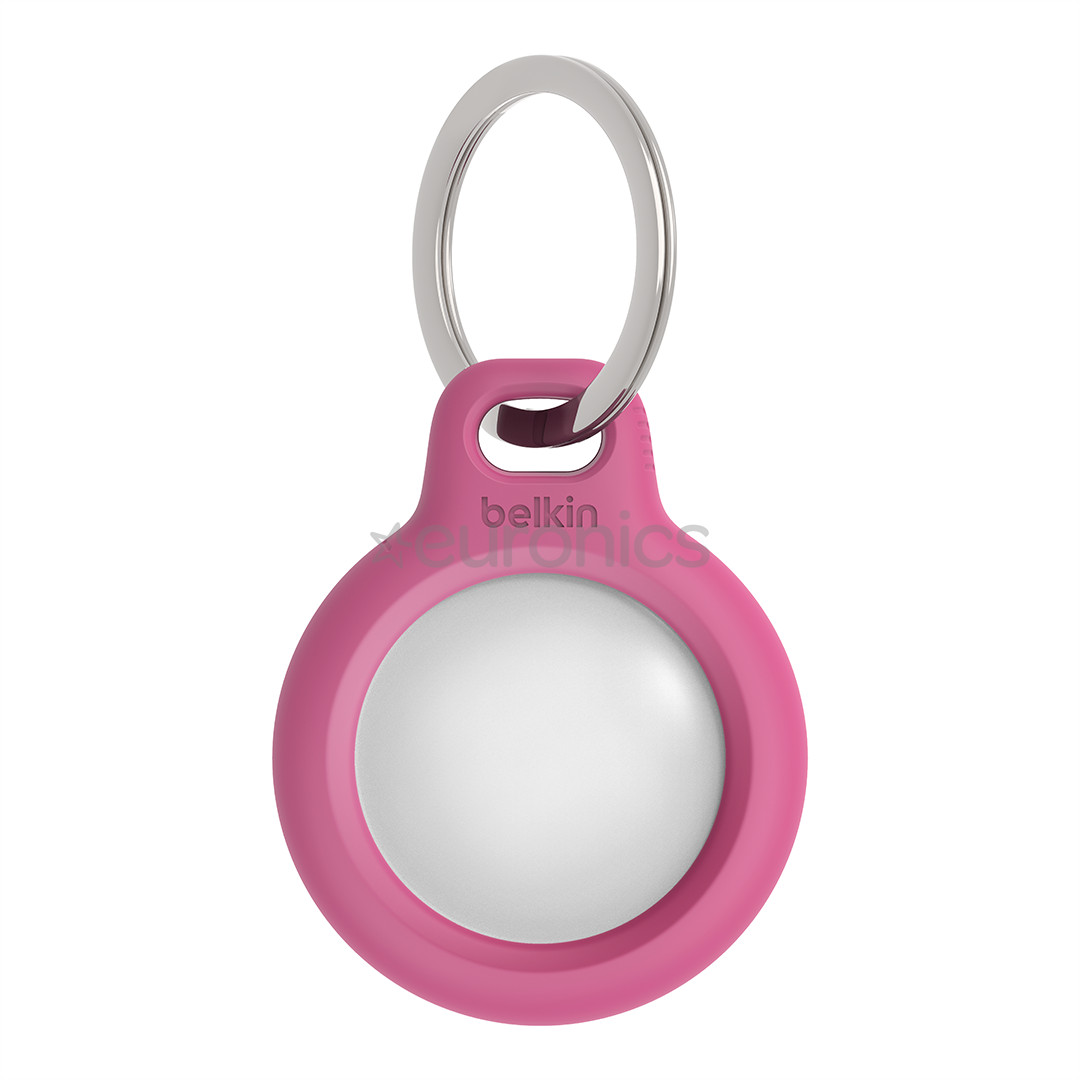 Belkin Secure Holder with Key Ring for AirTag, roosa - Ümbris