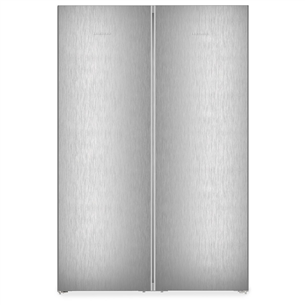 Liebherr, 399 л + 277 л, высота 186 см, серебристый - SBS-холодильник XRFSF5220-20
