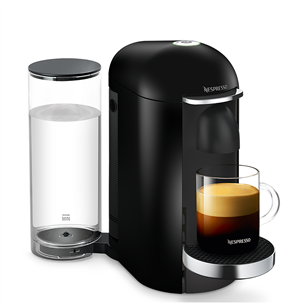 Nespresso Vertuo Plus, черный - Капсульная кофеварка