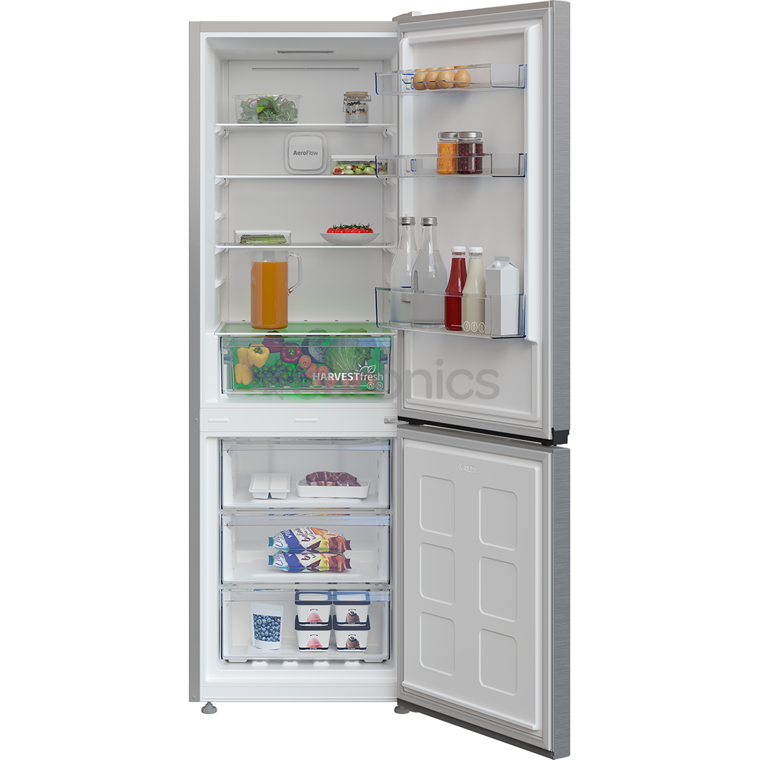 Beko, Beyond, NoFrost, 301 L, 180 cm, hõbedane - Külmik