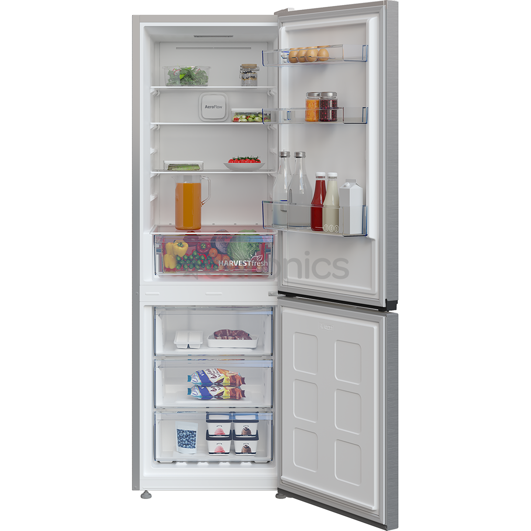 Beko, Beyond, NoFrost, 301 L, 180 cm, hõbedane - Külmik
