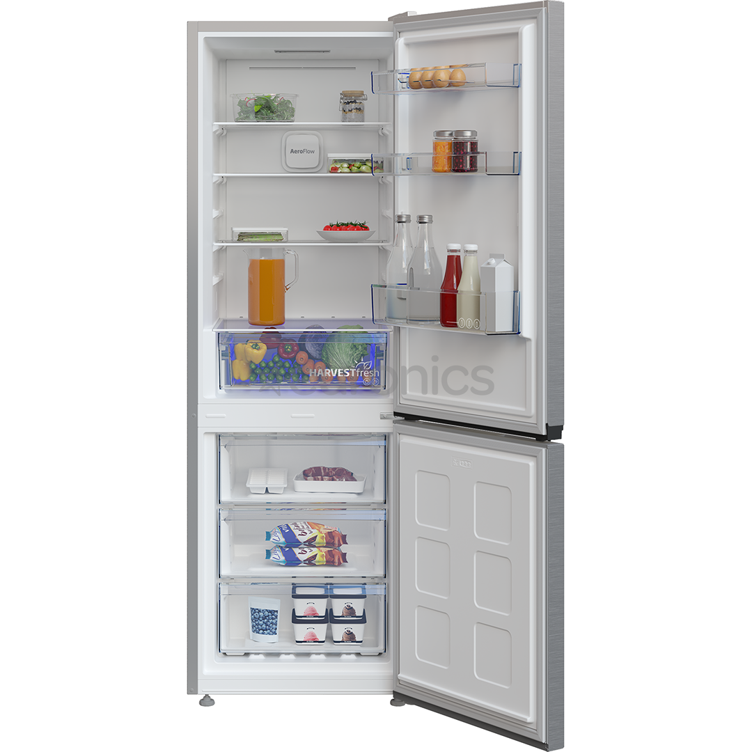 Beko, Beyond, NoFrost, 301 L, 180 cm, hõbedane - Külmik