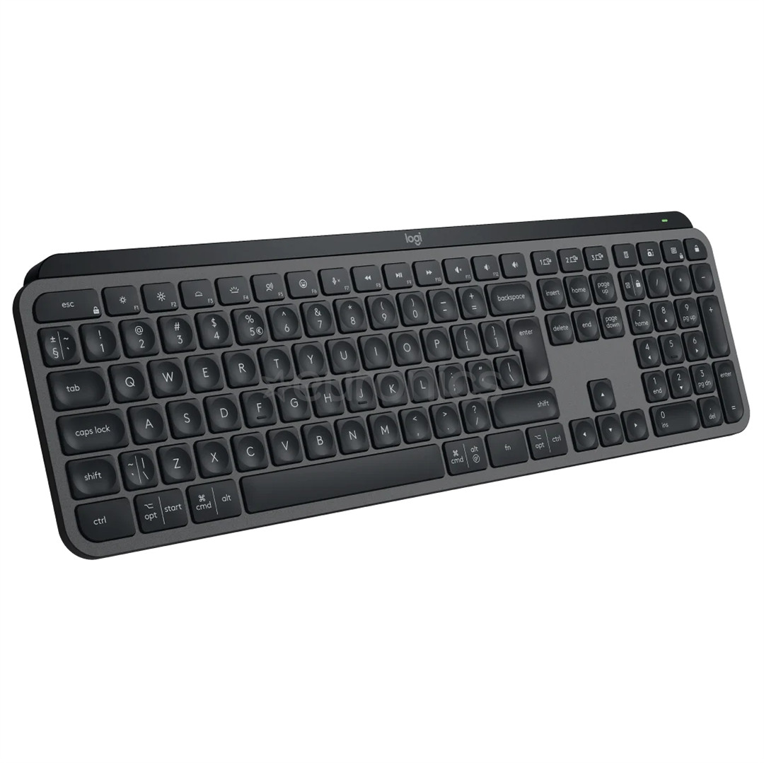 Logitech MX Keys S, SWE, темно-серый - Беспроводная клавиатура