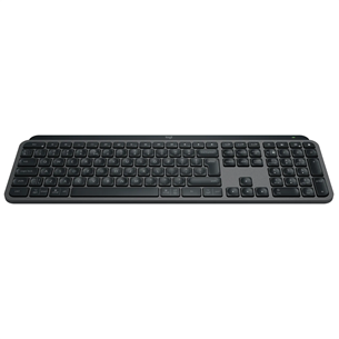 Logitech MX Keys S, SWE, must - Juhtmevaba klaviatuur