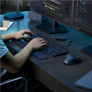 Logitech MX Keys S, SWE, темно-серый - Беспроводная клавиатура