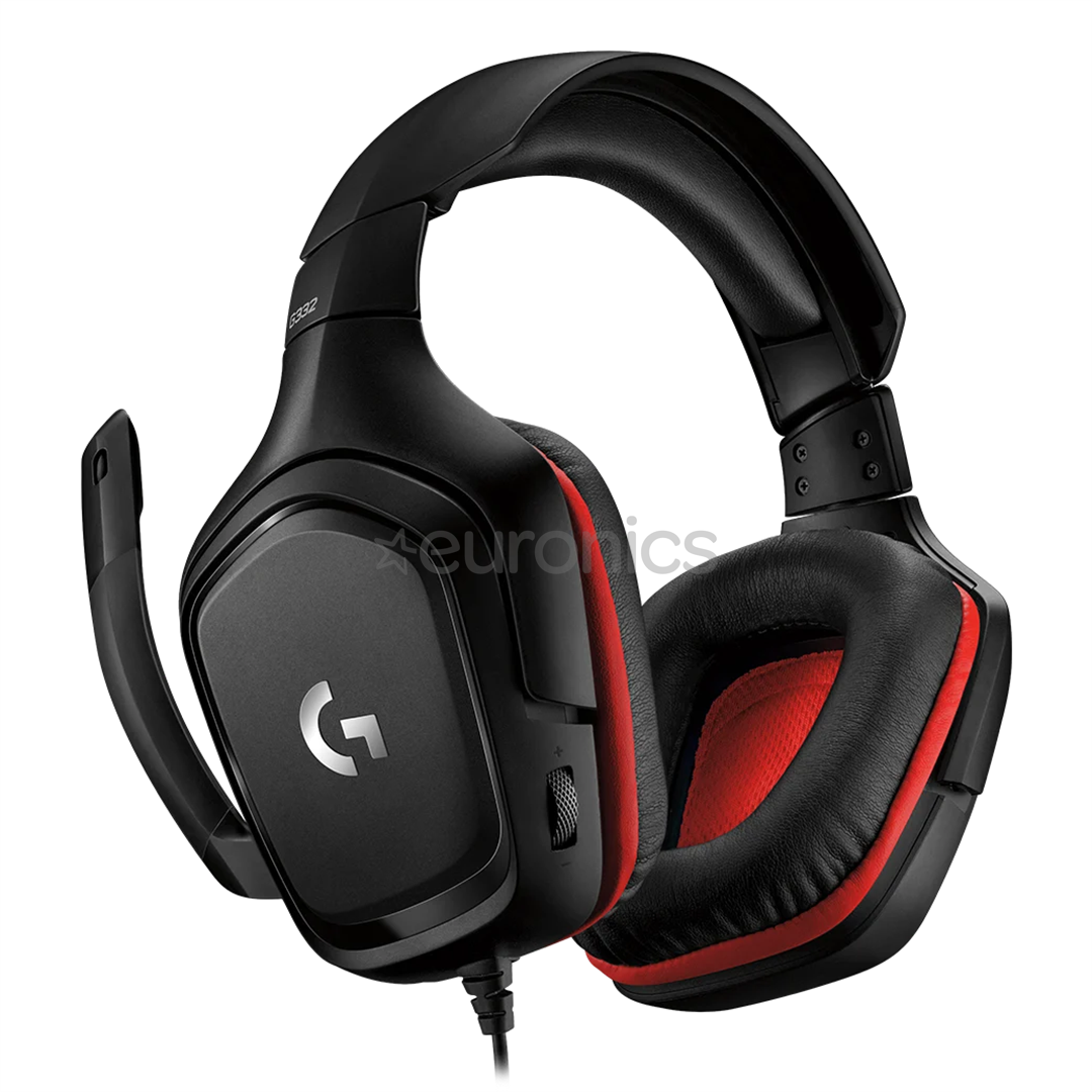 Logitech G332 black Gaming Headset 981 000757 Euronics