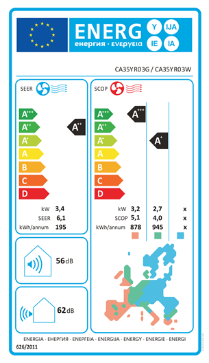 Hisense, Easy Smart, 3,4 kW - Konditsioneer