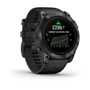 Garmin epix Pro (Gen 2), 51 mm, tumehall/must - Spordikell