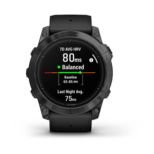 Garmin epix Pro (Gen 2), 51 mm, tumehall/must - Spordikell