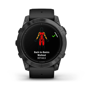 Garmin epix Pro (Gen 2), 51 mm, tumehall/must - Spordikell