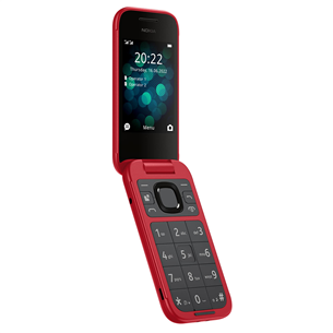 Nokia 2660 Flip, punane - Mobiiltelefon