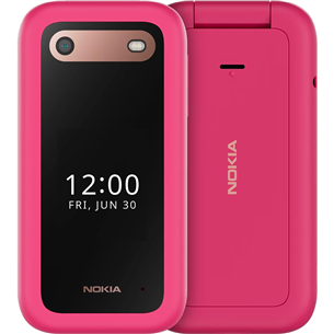 Nokia 2660 Flip, roosa - Mobiiltelefon